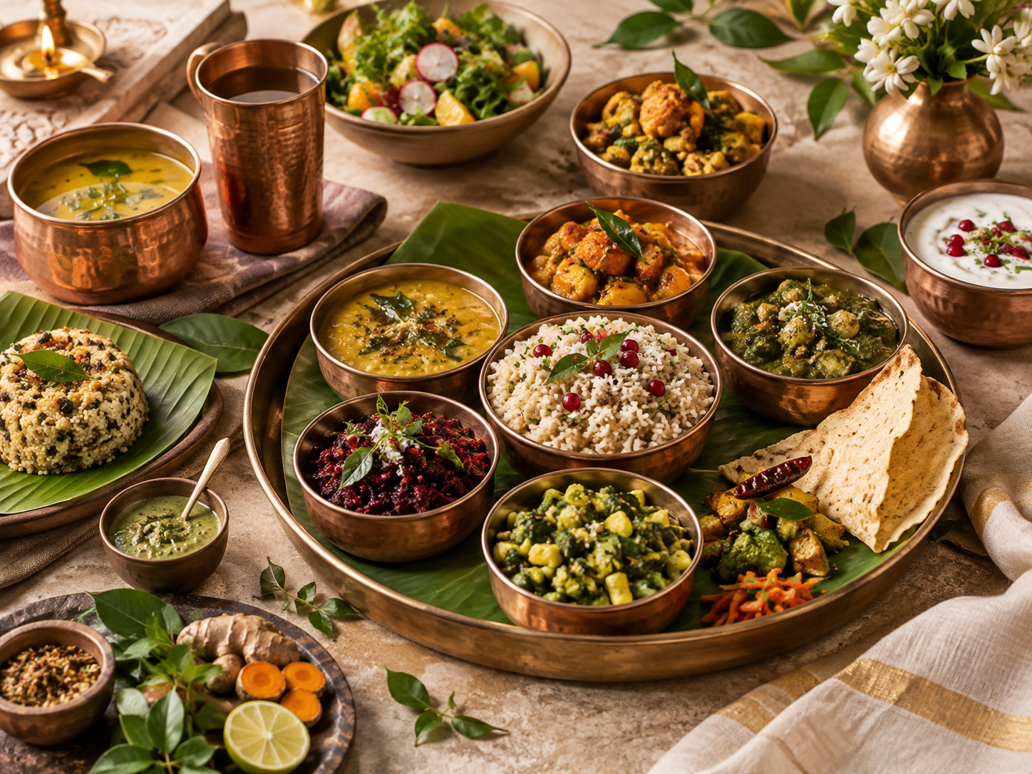 Healthy Ayurvedic food and wellness catering